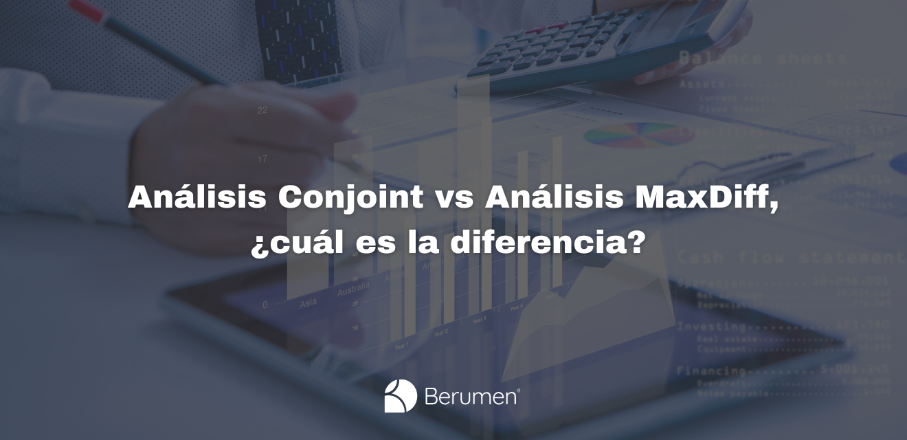 Análisis Conjoint vs MaxDiff, ¿cuál es la diferencia?