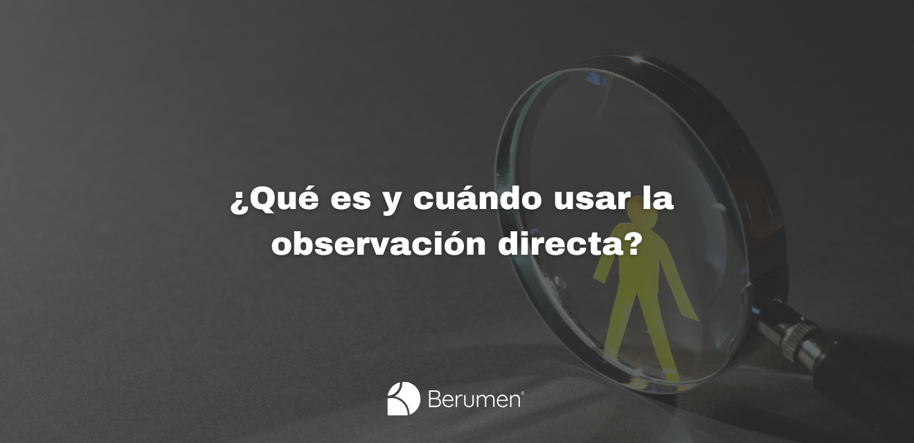 ¿Qué es la observación directa y cómo aplicarla en tus investigaciones?