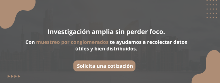 Banner Muestreo por Conglomerados