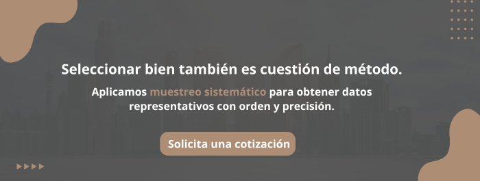 Banner Muestreo Sistemático