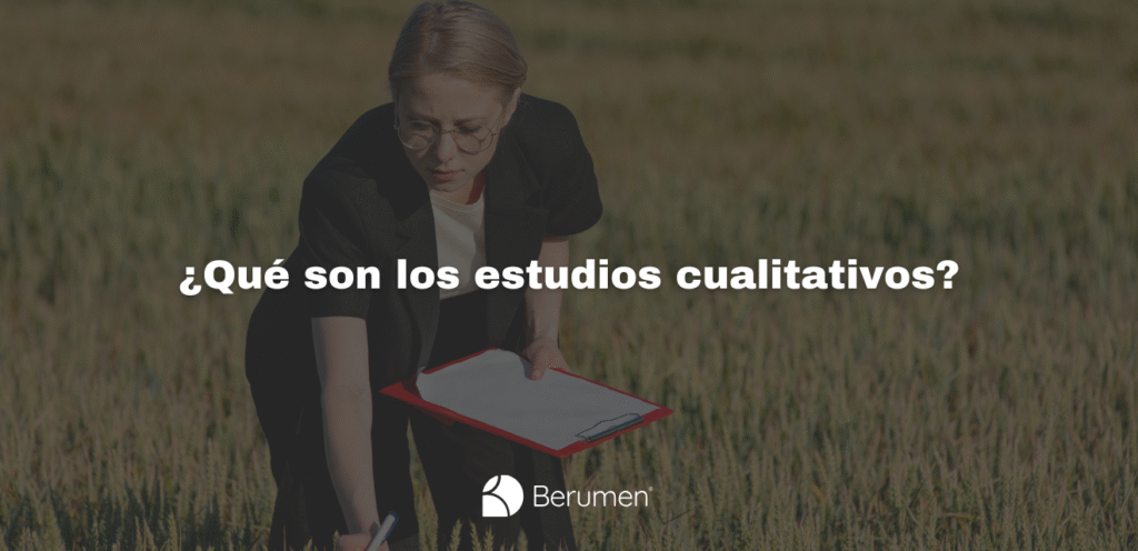 ¿Qué son los estudios cualitativos y cómo se aplican en investigación?